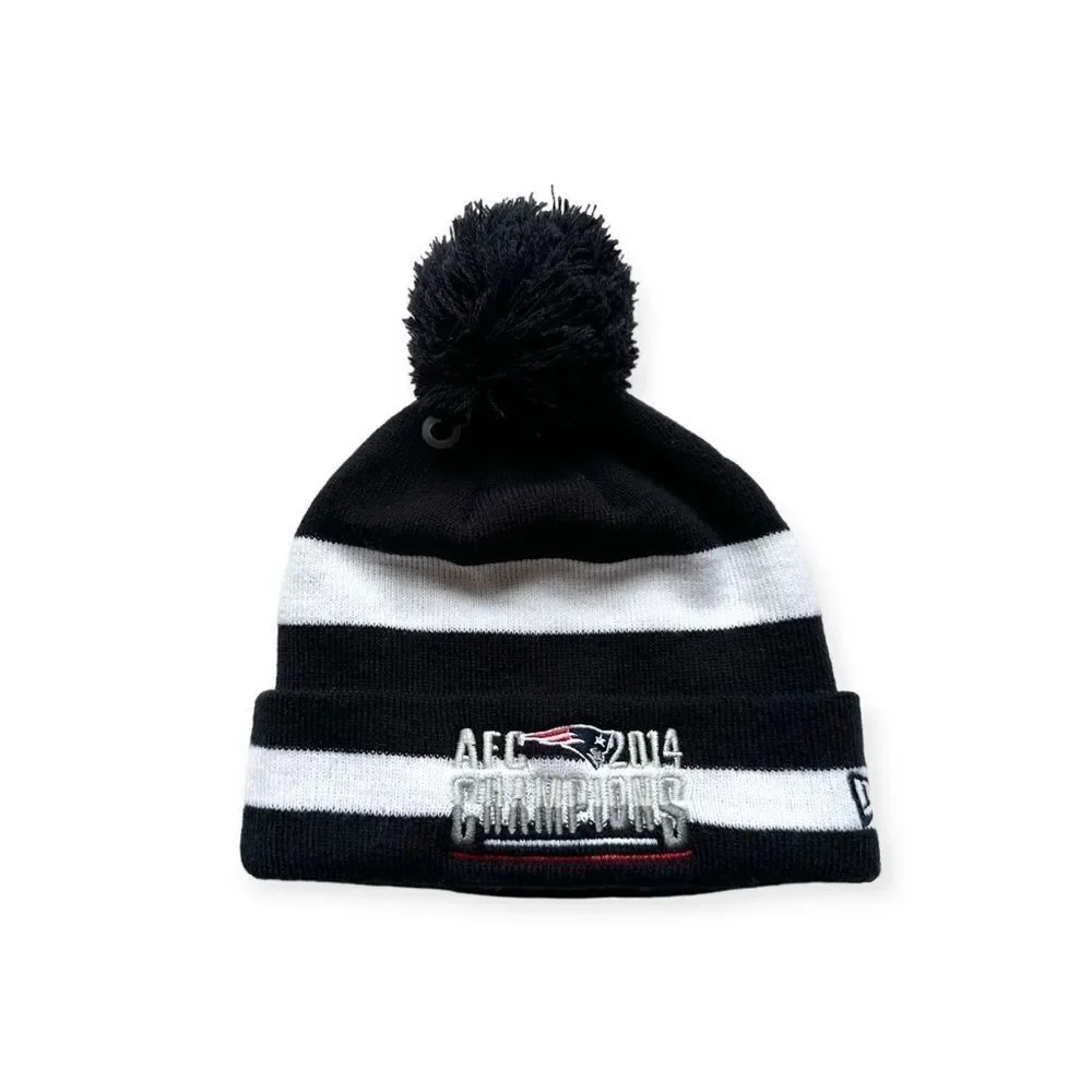 🆕New England Patriots AFC Champions Winter Beanie Hat